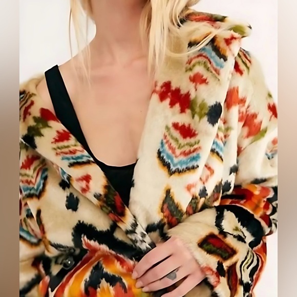 Free People Carmella Faux Fur Jacket - Picture 3 of 14